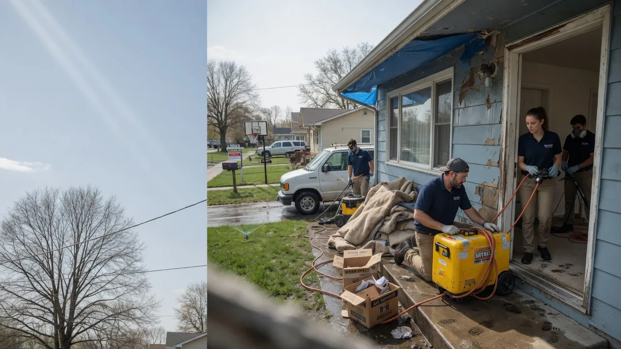 Basement Flood Cleanup in May, OK near me